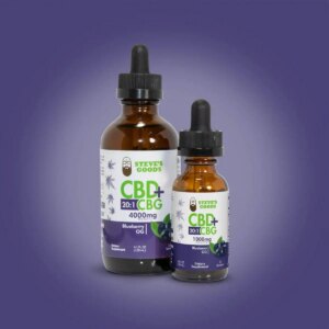 Blueberry OG CBG Oil | Fine Hemp Tincture Oil | Steve's Goods